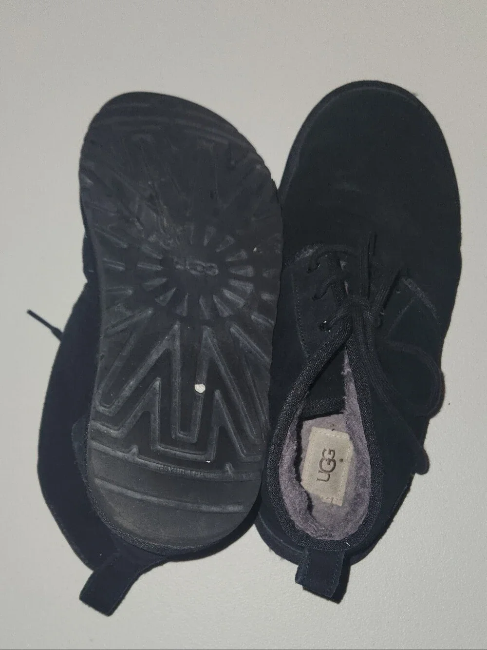 UGG black suede